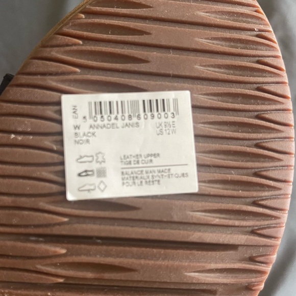 BRAND NEW. Never worn!! Clarks Annadel Janis wedge sandal. Size 12 wide - Picture 3 of 4